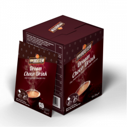 BOITE DE 10 SACHETS DE CHOCO DREAM VAN HOUTEN