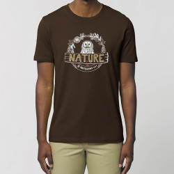 T-Shirt Coton bio/équitable "Protégeons la nature"