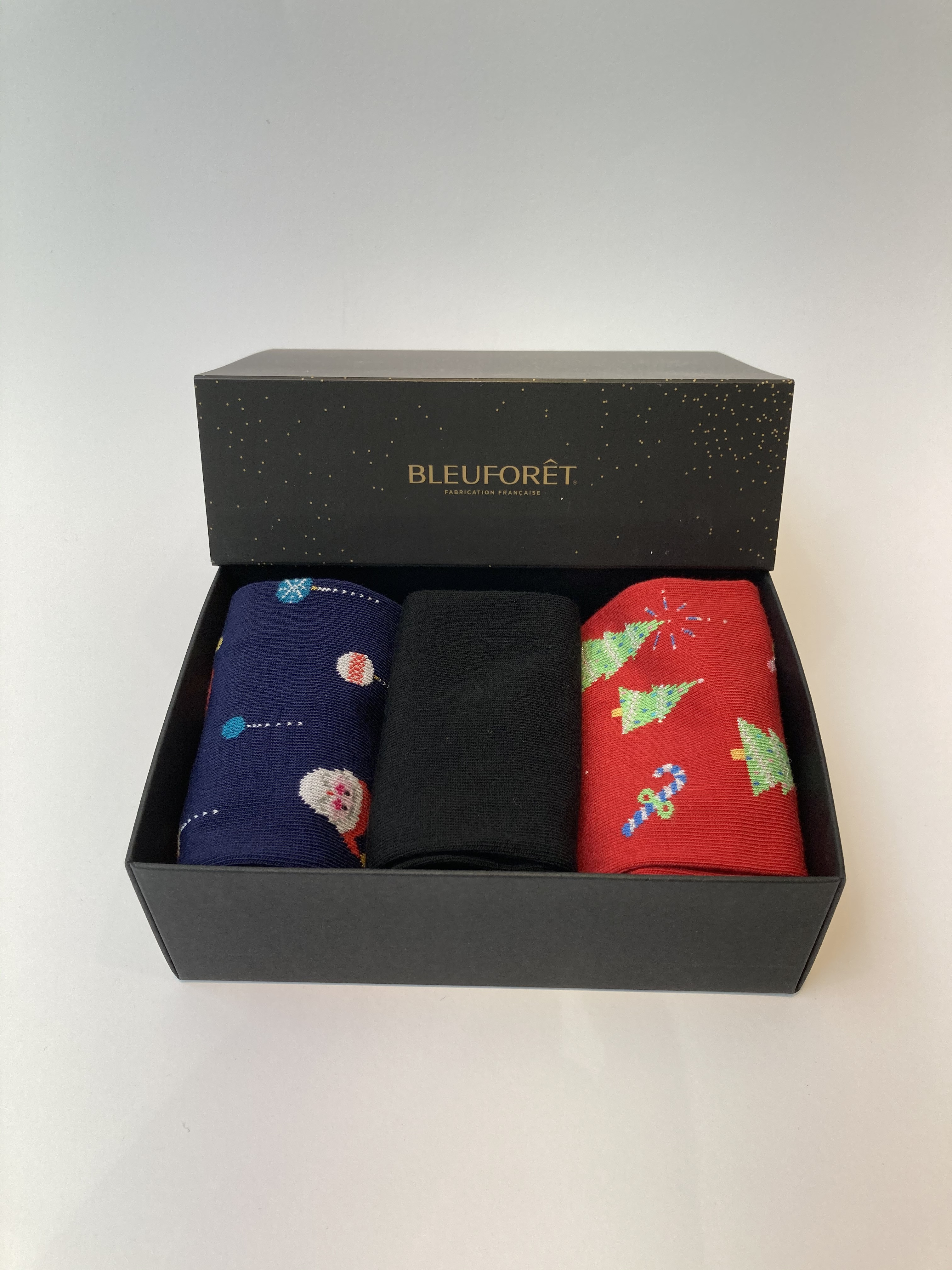 Bleu For t Coffret cadeau chaussettes Achetez Grand Nancy