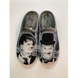 Chaussons Homme Laurel et Hardy