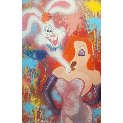 Toile - Jessica Rabbit