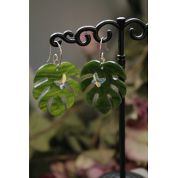 Boucles d'oreilles"Jungle"