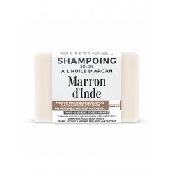 SHAMPOING SOLIDE MARRON D'INDE cheveux secs à normaux.