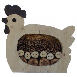 Hôtel à insectes POULE à gauche