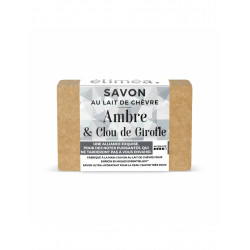 SAVON AU LAIT DE CHEVRE AMBRE & CLOU DE GIROFLES
