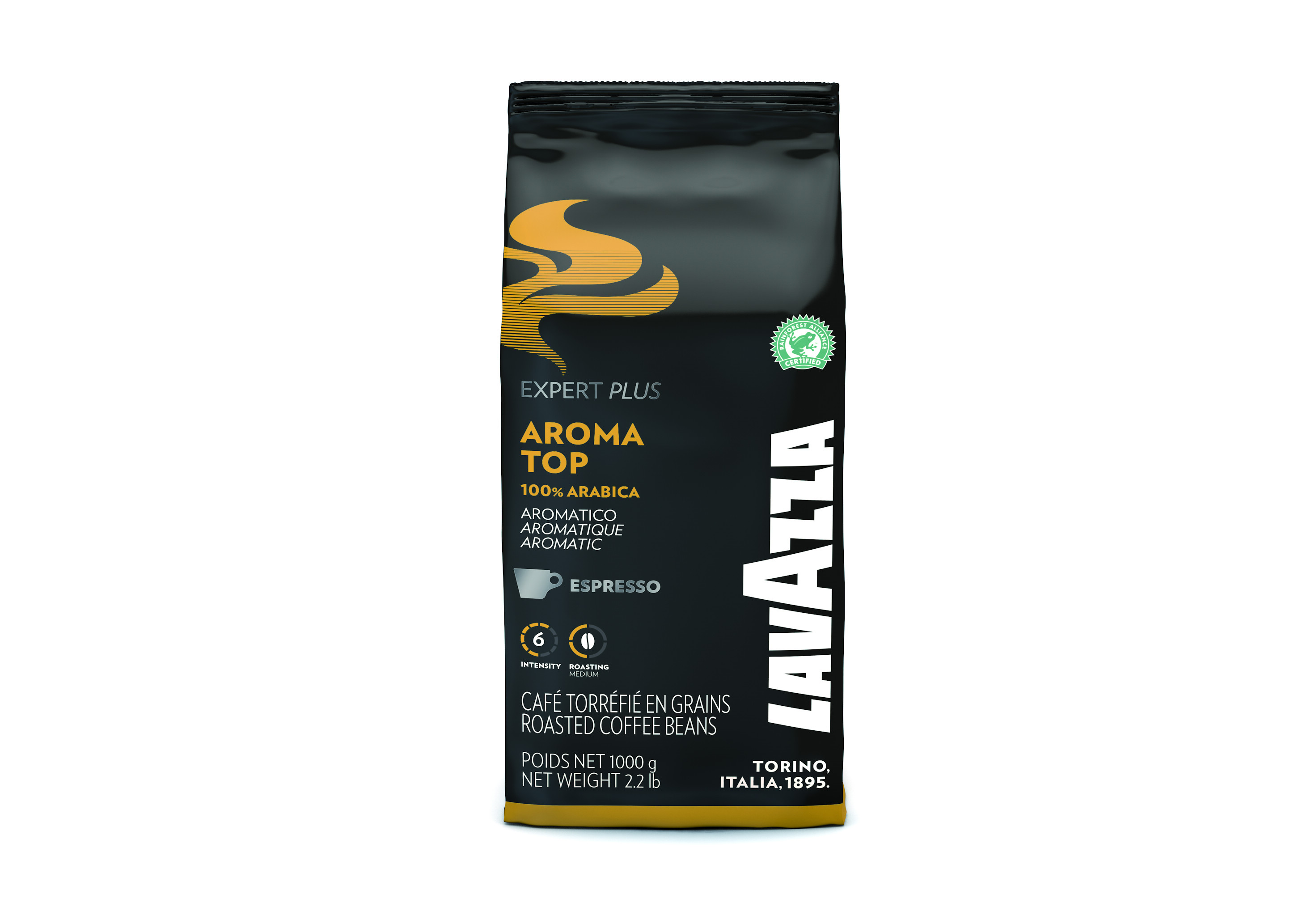 1kg Lavazza Crema E Aroma Espresso en Grain Bleu acheter