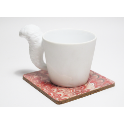 Dessous de verre / Sous-verre / Sous-bocks rouges