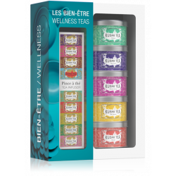 Coffret Bien-être avec une pince à thé