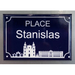 Magnet place Stanislas et Cathédrale - LettreShop
