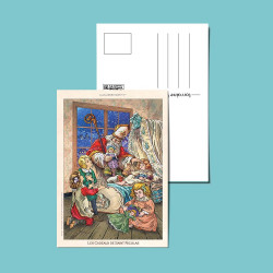 Carte Postale « Les Cadeaux de Saint Nicolas »