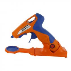 Pistolet à colle et peinture