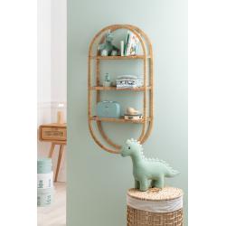 Etagère murale ovale