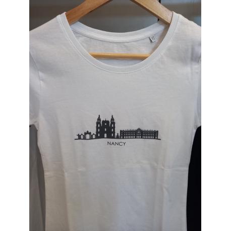 T-shirt cathédrale femme blanc