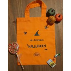 Sac d'halloween orange