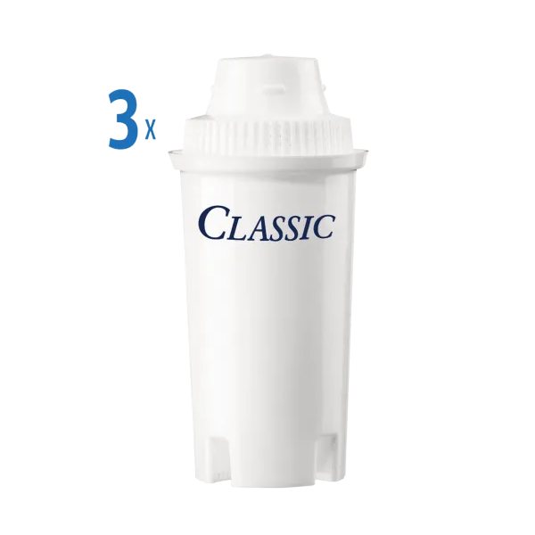 Carafe Filtrante blanche + 13 cartouches filtrantes compatibles