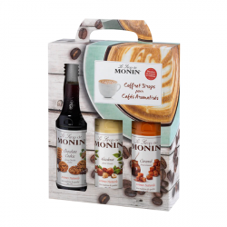 Coffret de Sirops pour Café – Monin – 3*25cl