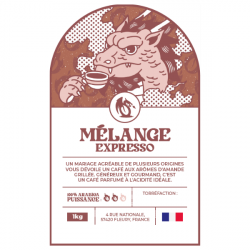 Café Grains - Grainoully - Mélange Expresso - 1kg