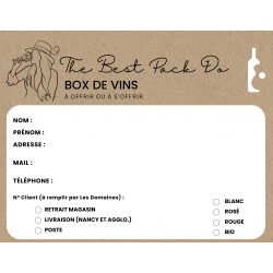 Abonnement de vins BOX STANISLAS 2 bouteilles x 3 mois