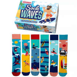 Pack de 6 chaussettes surf 39-46