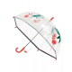 Parapluie Transparent flamand rose 
