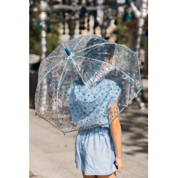 Parapluie Transparent Etoiles 