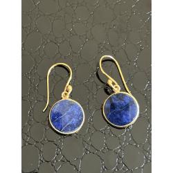 Boucles d’oreilles en lapis-lazuli