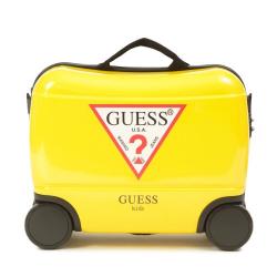 Valise bagage à main jaune GUESS