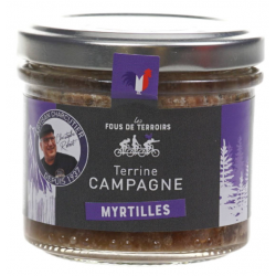 Terrine de Campagne aux Myrtilles 100gr