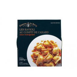 Les Raviolis au confit de Canard Sauce Bolognaise