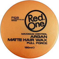 Red One cire coiffante pour cheveux full force enrichie à l’Argan effet matte 150 ml