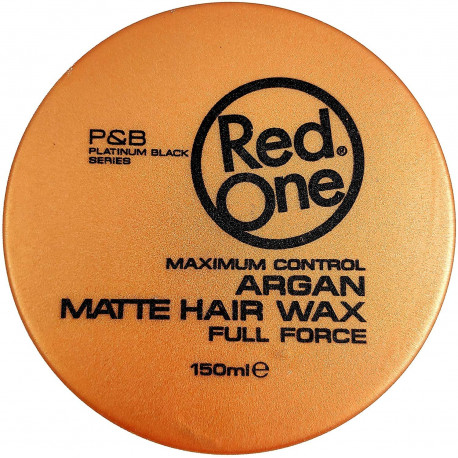 Red One cire coiffante pour cheveux full force enrichie à l’Argan effet matte 150 ml