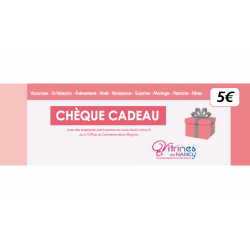 Chèque cadeau 5€