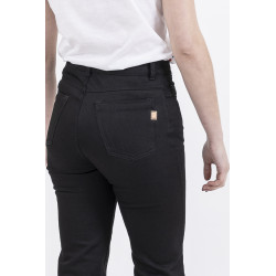 Jeans Femme Taille Haute Slim Noir