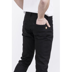 Jeans Homme Confort Droit Noir