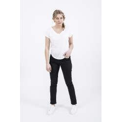Jeans Femme Confort Slim Noir