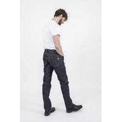 Jeans Homme Selvedge 14oz Demislim Chevrons