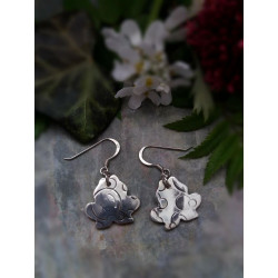 Boucles d'oreilles "Bulles de grenouilles"