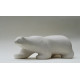 ours polaire à l'affût 32x13x12 cm