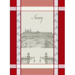 Torchon Jacquard Stanislas Gris